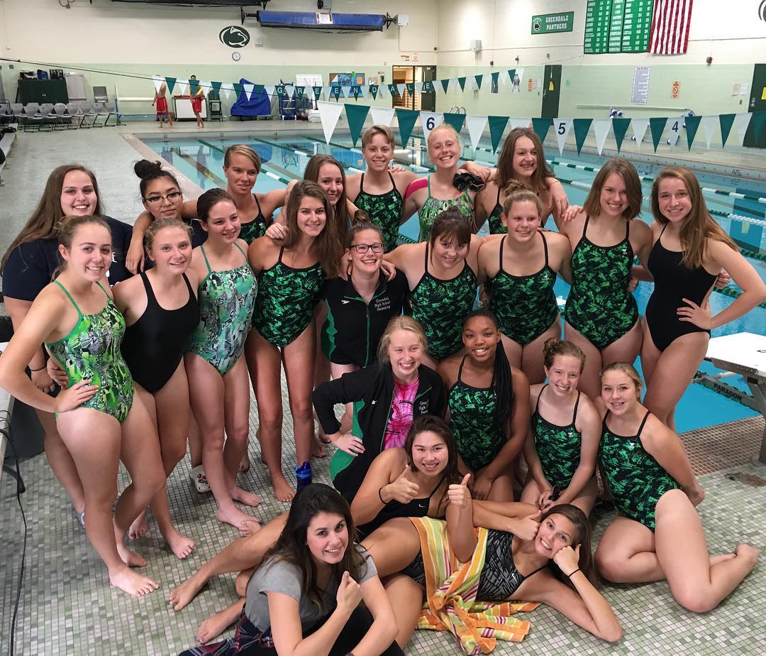 Girls Swim Team Finding Success Pioneer Outlook