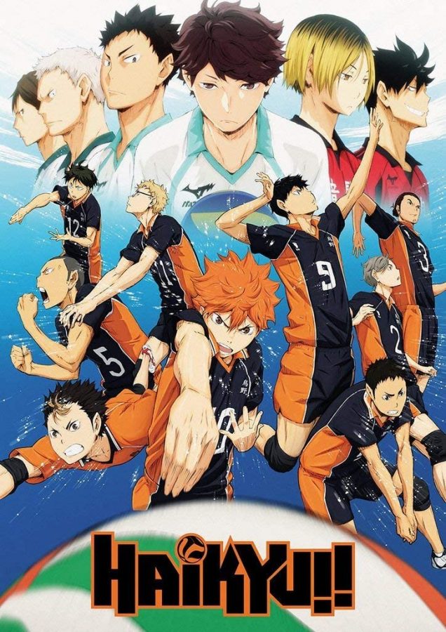 Haikyu!! Is a Japanse shonen manga series written and illustrated by Haruichi Furudate that revolves around a high school volleyball team and the relationship between players Hinata Shōyō and Kageyama Tobio.