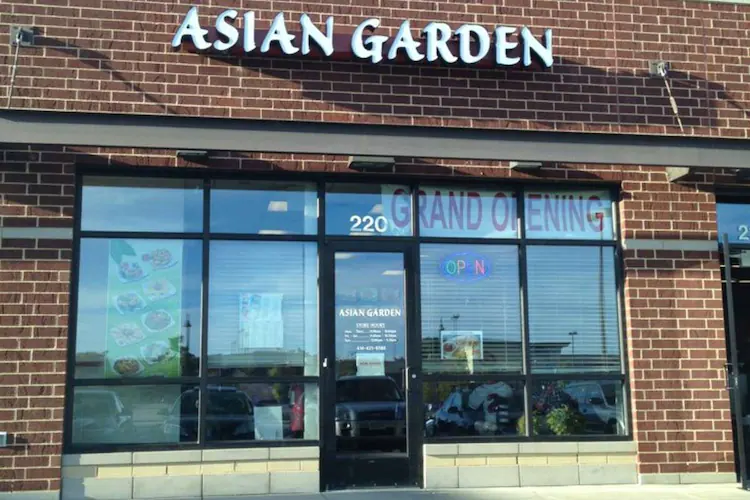 The Asian Garden restaurant in Franklin, Wisconsin.