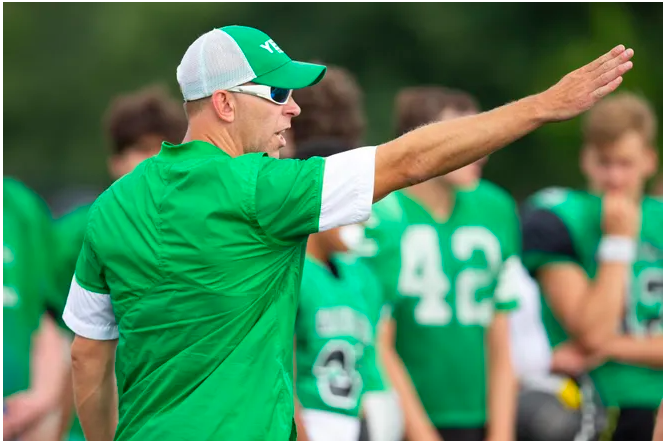 Football Coach Rob Stoltz announces retirement from coaching