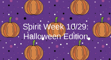 Spirit Week 10/29: Halloween Edition