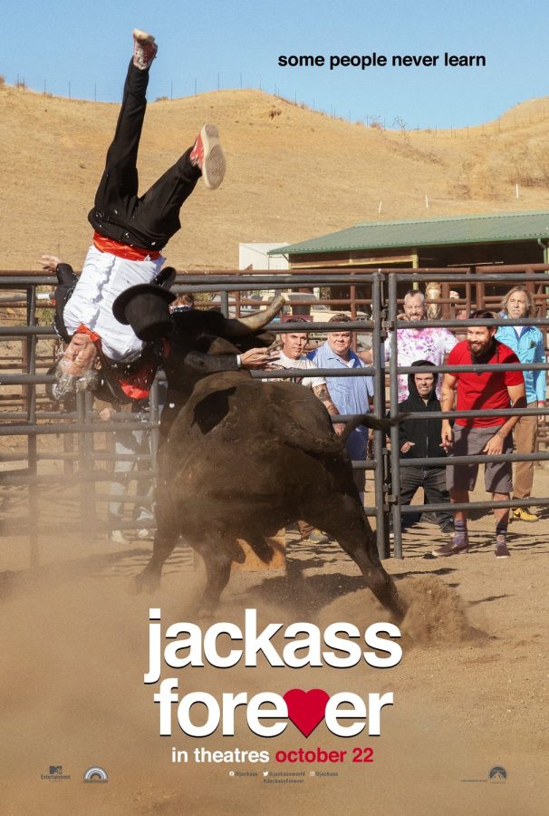 Jackass Forever in theaters now