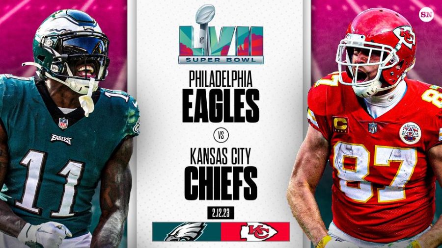 Chiefs take on the Eagles in Superbowl LVII