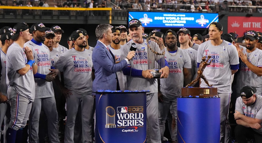 Ranger win the World Series
