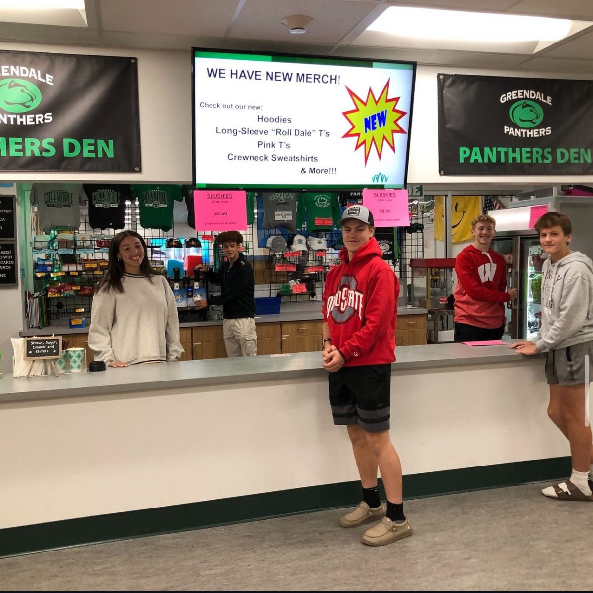 Panthers Den Offers Spirt-wear and Snacks for Students