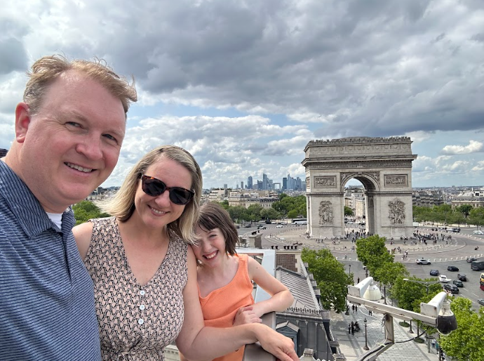 English teacher Kate Wagner and her family travels to Greece