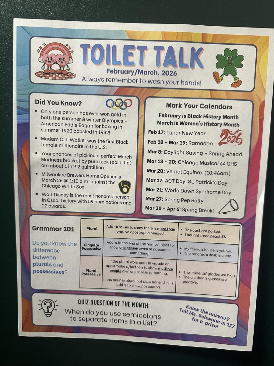 Toilet Talk Draws Eyes